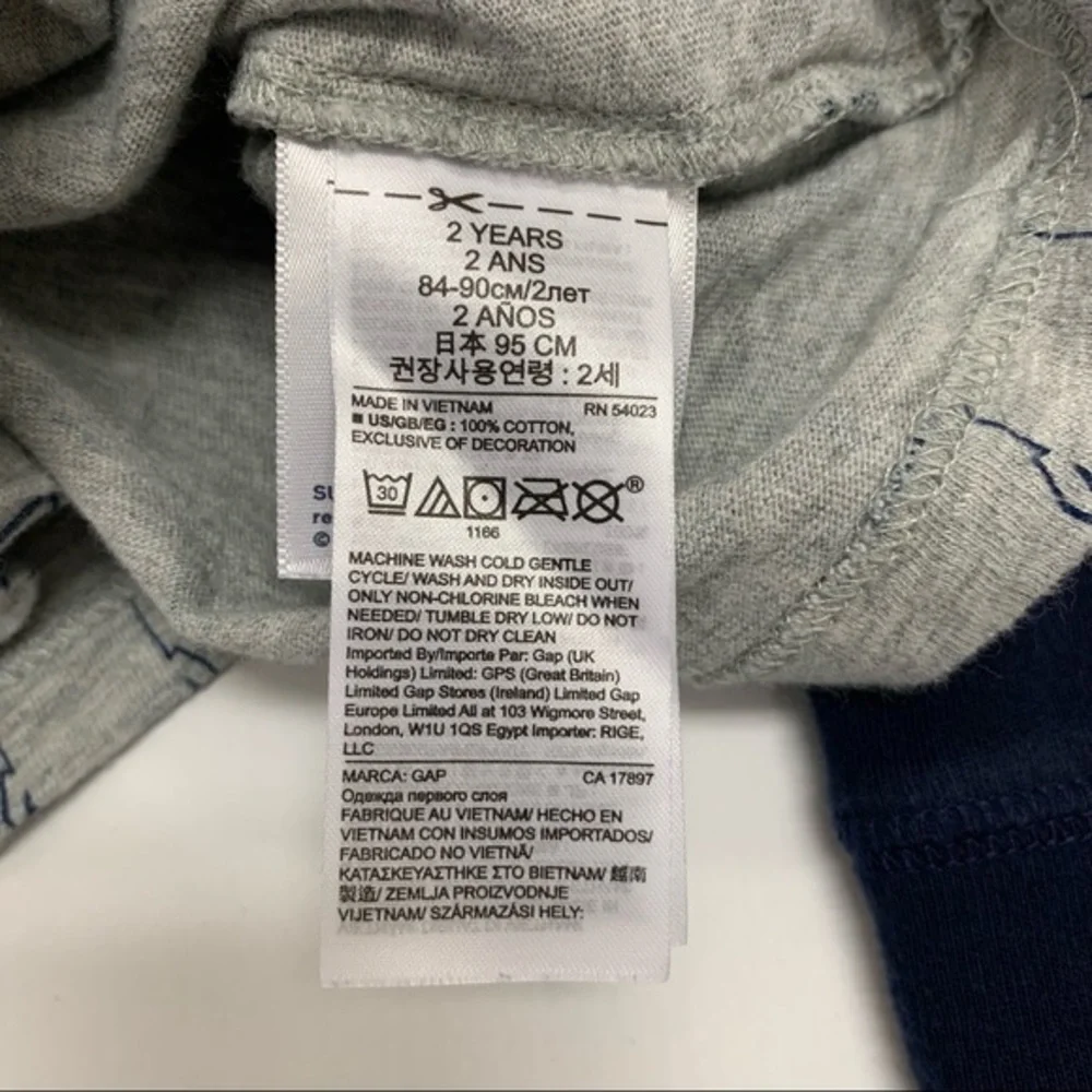 baby GAP DC Superman 2-In-1 Tee Size 2T